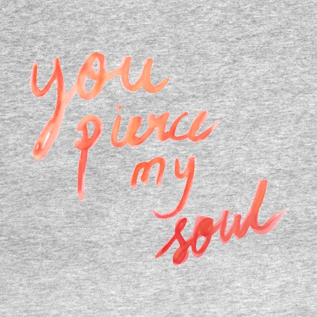 You Pierce My Soul Pride and Prejudice Jane Austen by iliketeasdesigns